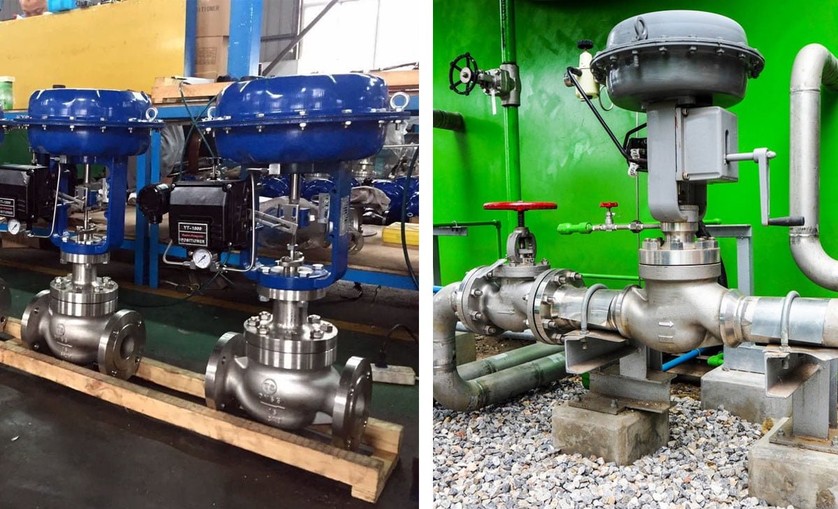 Different Types of Control Valves in Industrial Processes